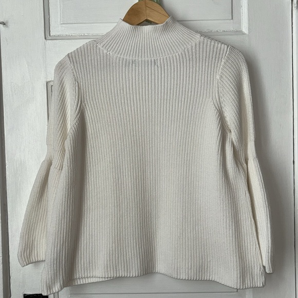 525 AMERICA MOCK NECK SWEATER WITH BELL SLEEVES - Picture 7 of 10